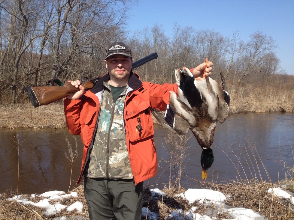 Весенняя охота на селезня - добытый трофей